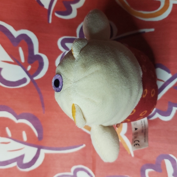 Alien ET Polar Bear Rattle Bell Charm Toy Little Kawaii Space Creature Upcycled - Picture 8 of 10